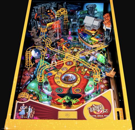 We love to talk about arcade games. . Wizard of oz pinball for sale